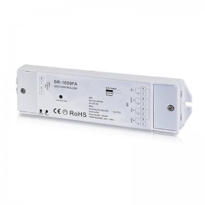 Controller RGB/RGBW Dimmer PMW - 12-36V DC (4 Kanäle 5A pro Kanal) - RF Empfänger Sunricher - Perfect RF