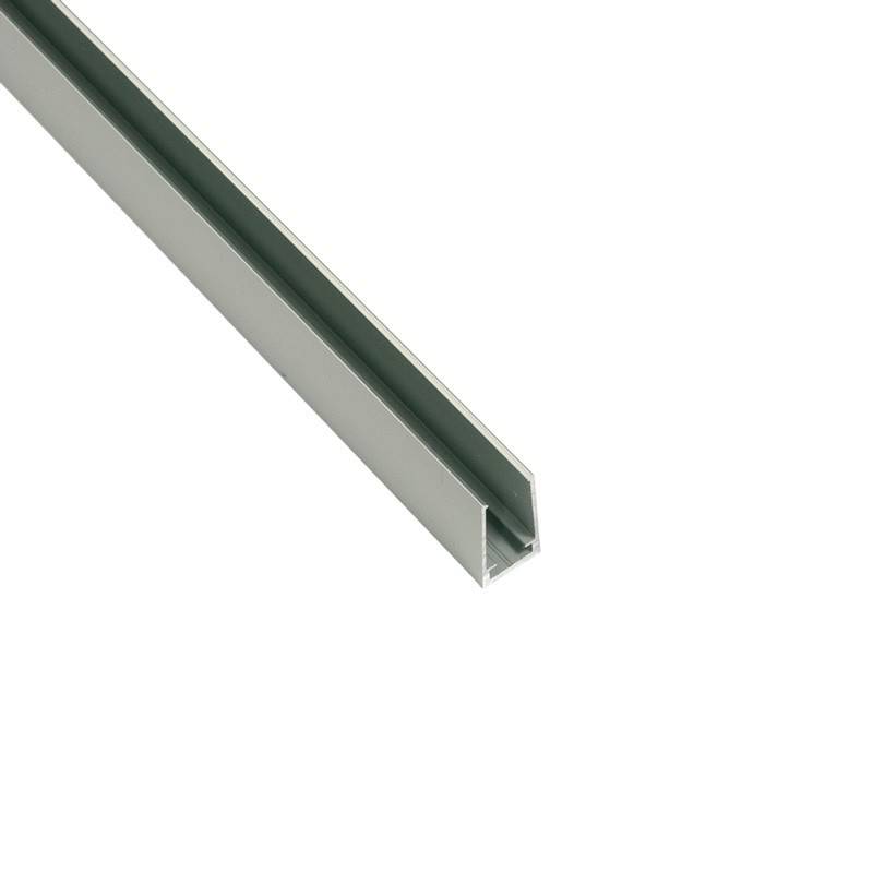 Alu-Profil 25x14 mm für Silikonhülle - 2 Meter