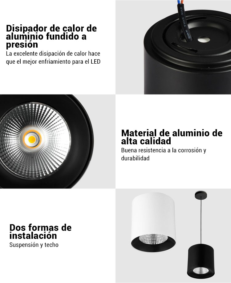 lámparas colgantes LED