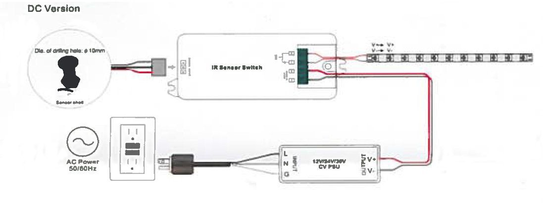 Interruptor con sensor de movimiento diagrama cableado