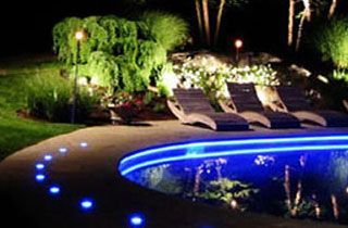 lámpara para piscina exterior jardín o terraza