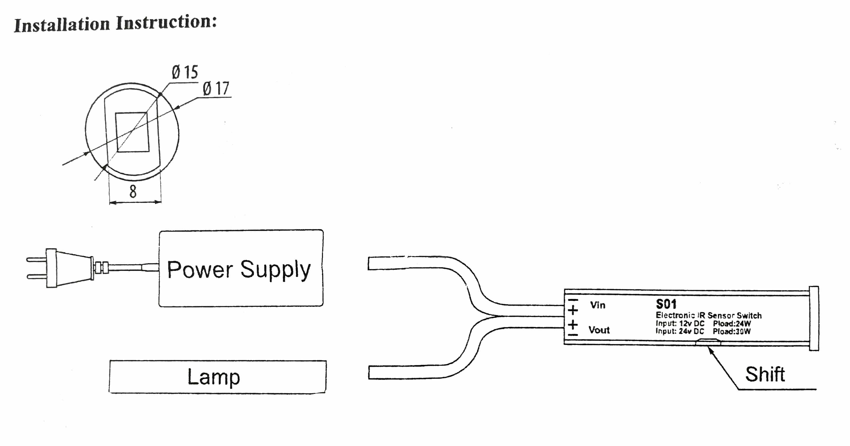 interruptor con sensor de movimiento