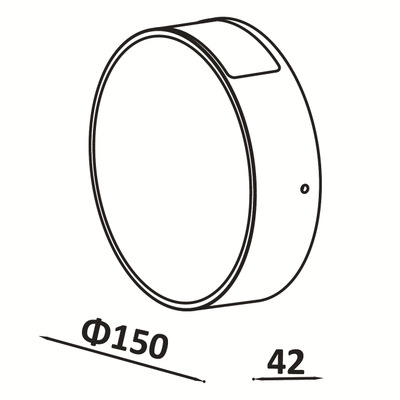 dimensiones aplique de pared