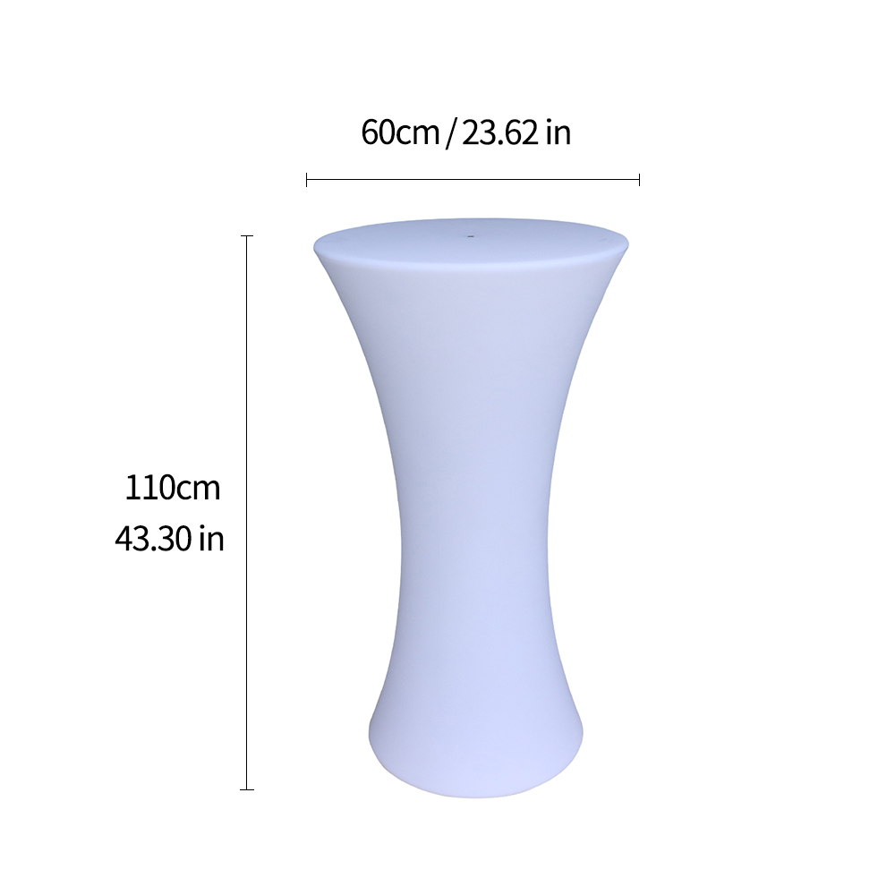 dimensiones mesa LED