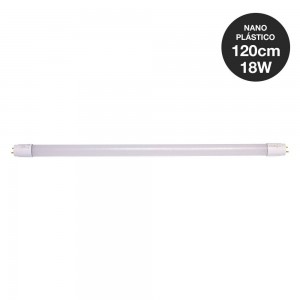 Tubo LED in nano plastica T8 18W 120cm