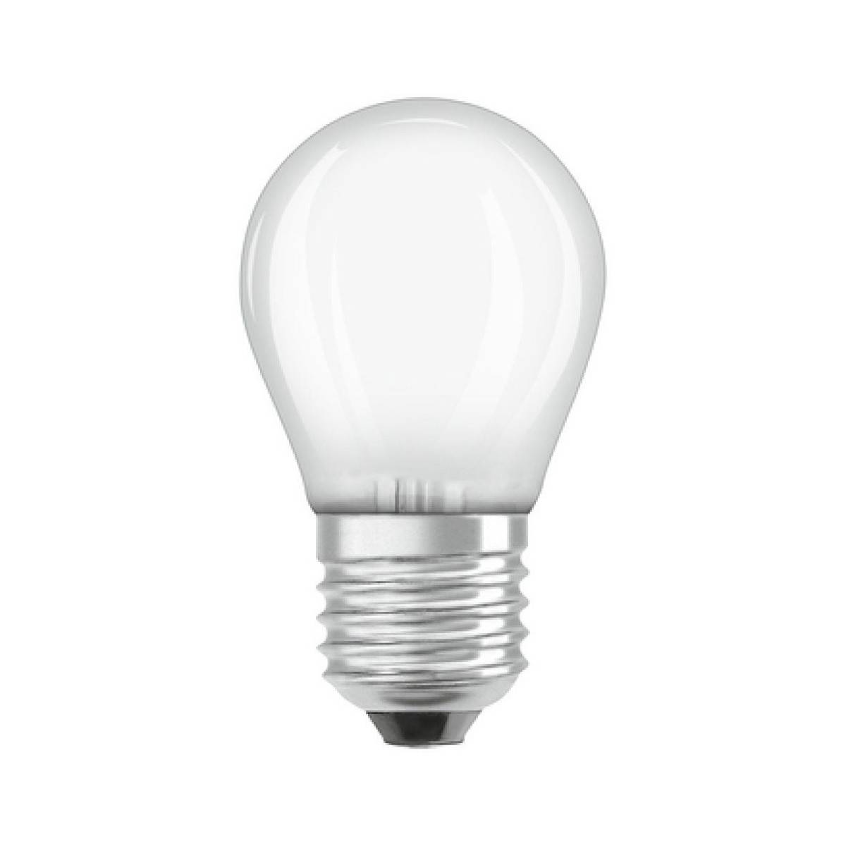 Osram LED Lampadina a filamento smaltata E27 G45 4,8W 2700K