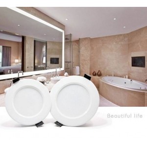 Downlight LED da incasso 7W IP44 con selettore CCT