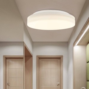 Plafoniera circolare impermeabile a LED con sensore 18W IP65