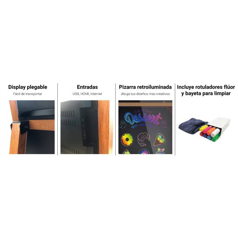 Display LCD per lavagna bianca