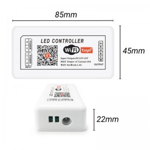 Controllore SMART+ WIFI RGB+CCT 12/24V 5 canali