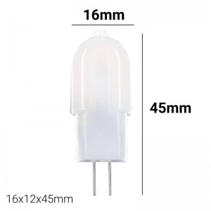 Lampadina LED G4 Bi-Pin 1,8W 12V-DC/AC Lampadina LED G4 Bi-Pin 1,8W 12V-DC/AC