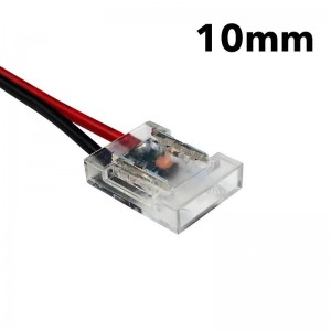 Connettore per l'avvio di strisce LED COB monocolore da 10 mm