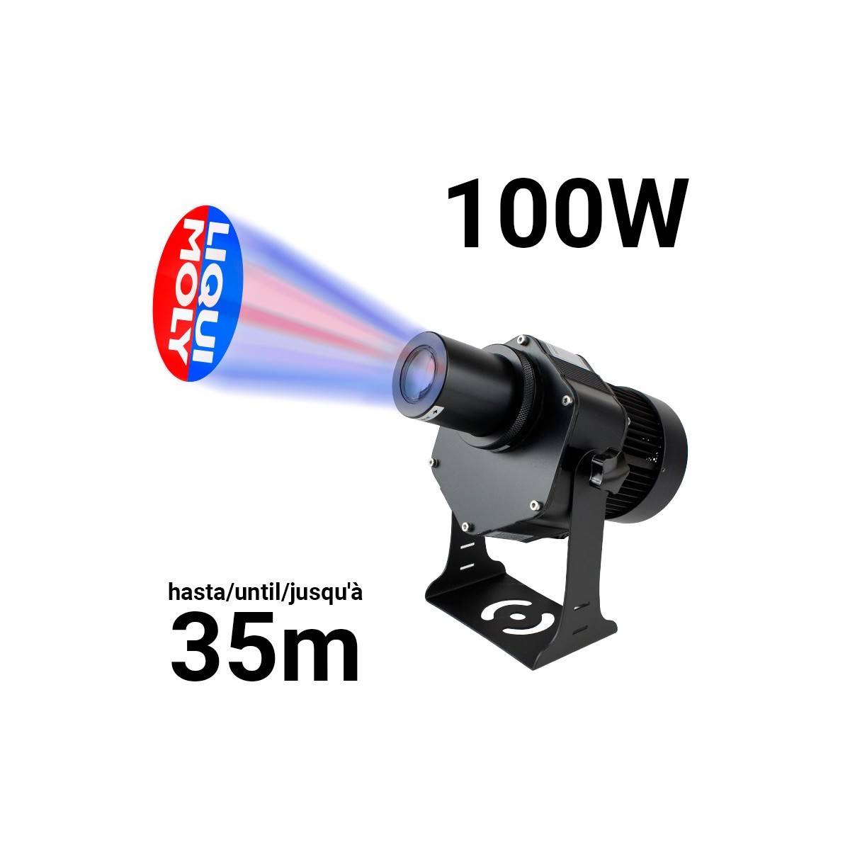 GOBO Faretto LED per esterni 100W IP65