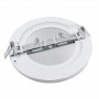 Plafoniera LED universale orientabile CCT con sensore 18W