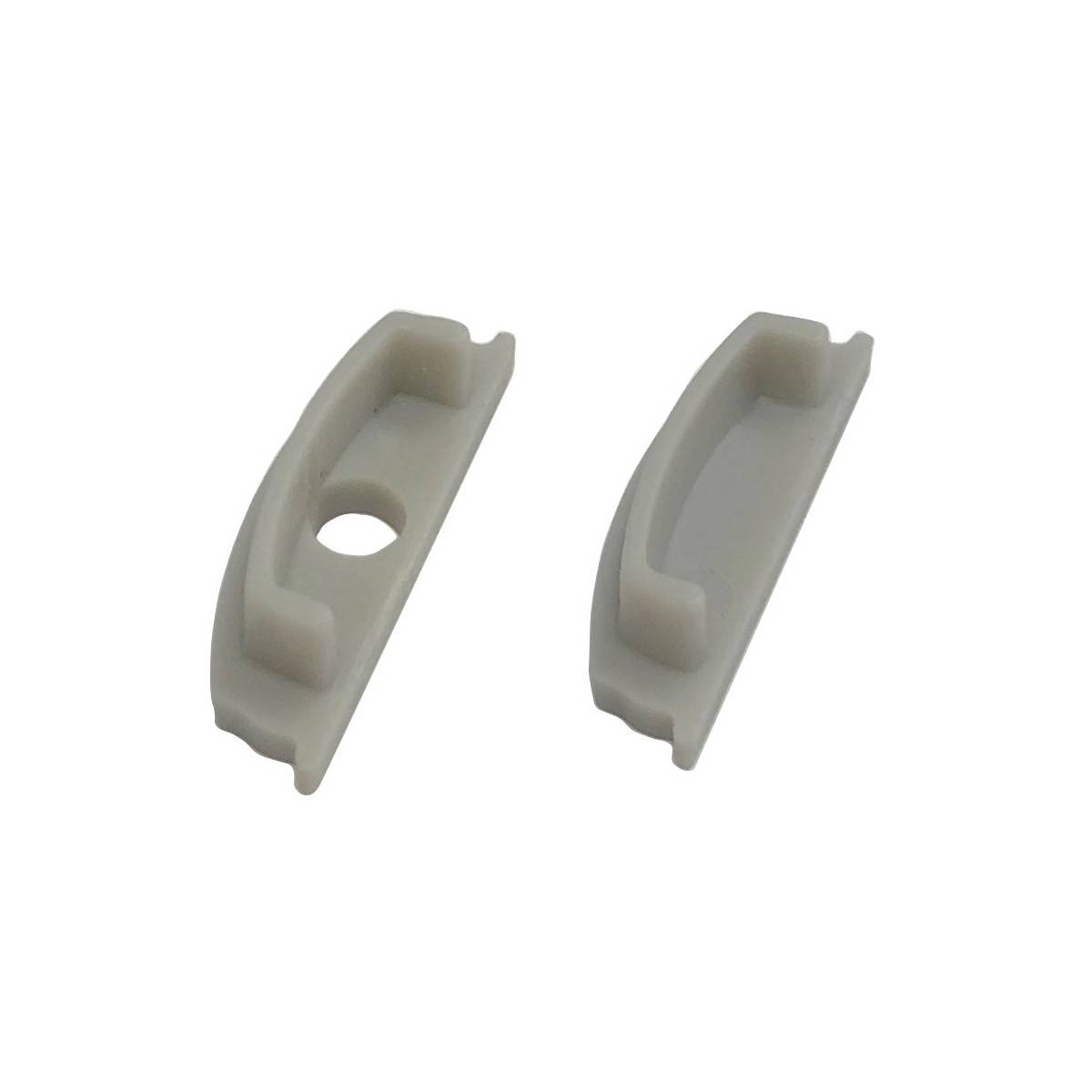 TAPPI LATERALI PER PROFILO FLESSIBILE 18X6MM (1 PZ.)