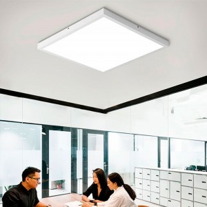 Pannello LED slim CCT da superficie 60x60 - Dimmerabile con telecomando - 40W - Con kit di montaggio