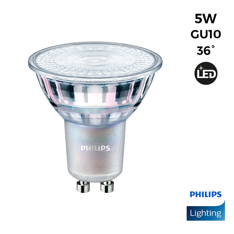 Lampadina LED GU10 dimmerabile 5W 36º 365lm - Master LED Spot Philips