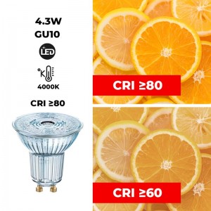 Lampadina GU10 LED VALUE PAR16 50 - 4,3W - 36° - 4000K