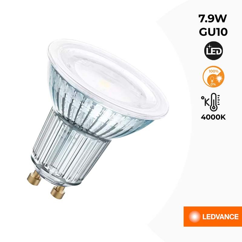 Lampadina PARATHOM DIM PAR16 80 GU10 120° 7,9W 4000K