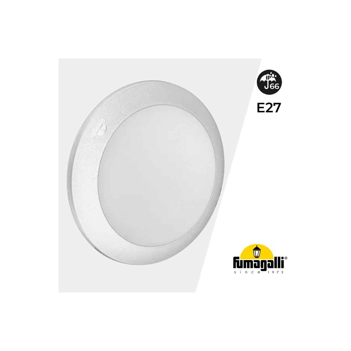 FUMAGALLI UMBERTA 2x E27 IP66 lampada impermeabile da soffitto o parete