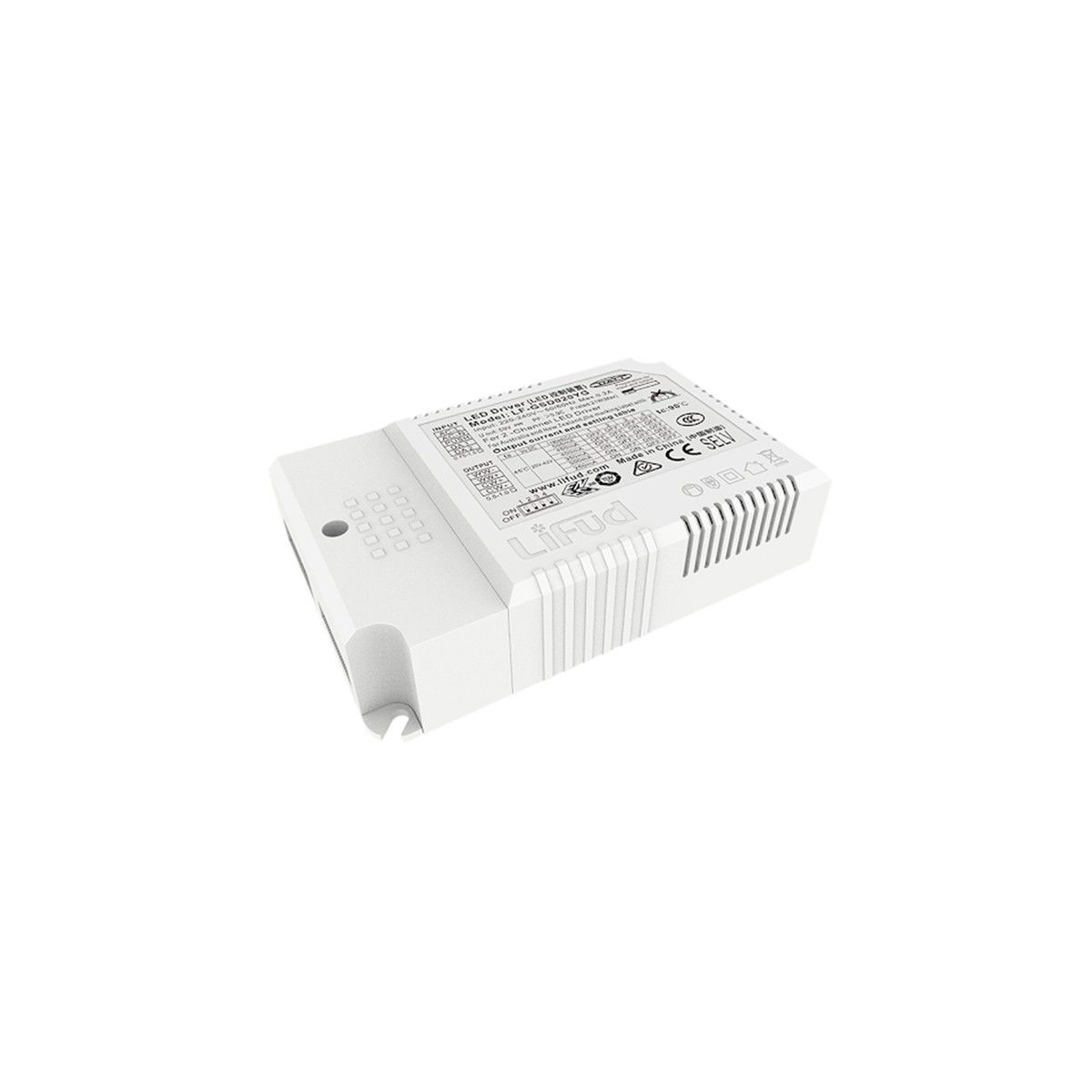 Azionamento DALI a corrente multipla 40W e 550-1050mA CCT + regulável