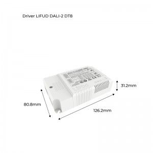 Azionamento DALI a corrente multipla 40W e 550-1050mA CCT + regulável