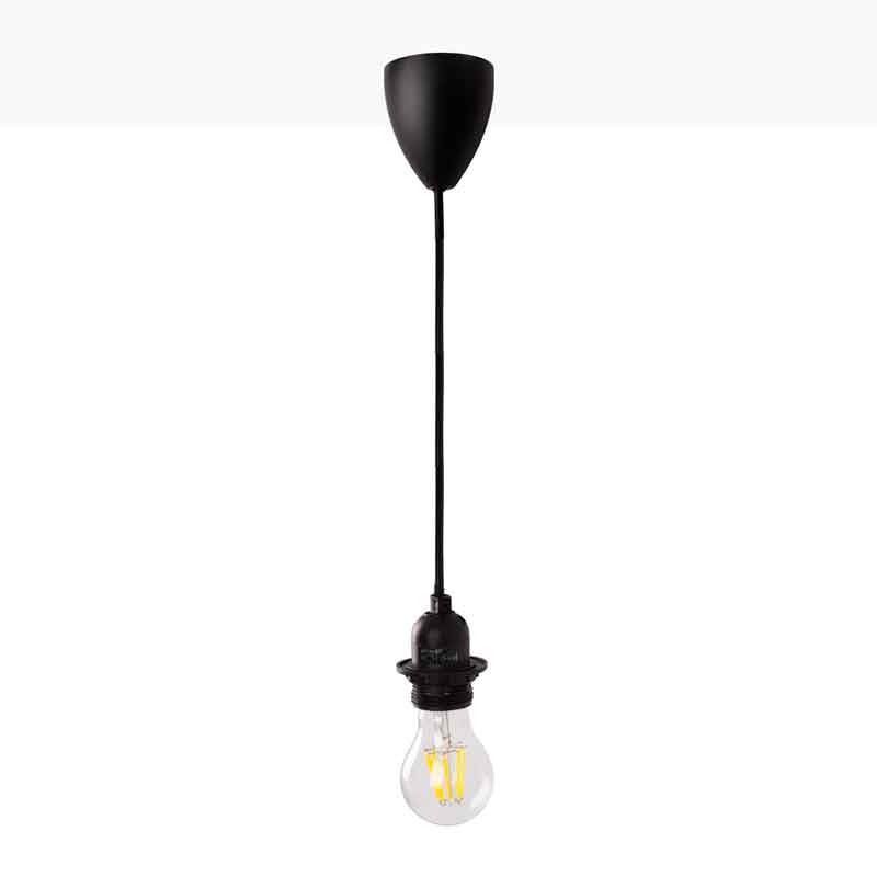 Lampada a sospensione per lampadina E27 150cm