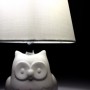 Lampada da tavolo in ceramica "OWL" E27