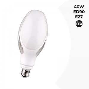 Lampadina LED ED90 E27 per lampione 40W