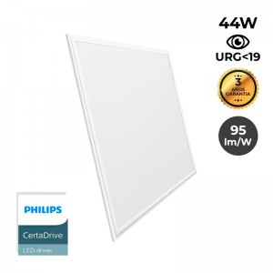 Confezione da 20 pannelli sottili LED 600x600mm 44W UGR19 Philips Driver