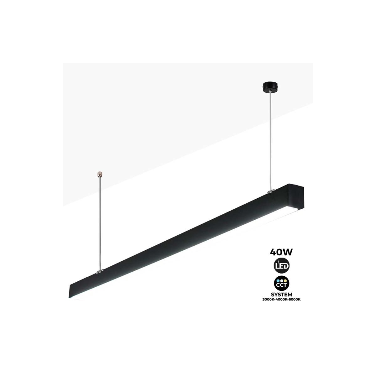 Lampada lineare a LED 40W 120cm CCT 3200lm