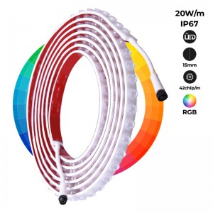 Wall washer LED flessibile 24V RGB - 5 metri IP67