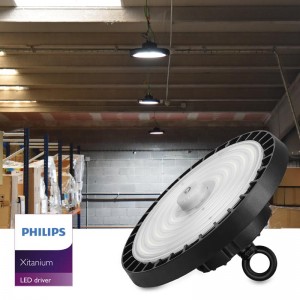 Campana LED 200W con driver PHILIPS e driver DALI IP65