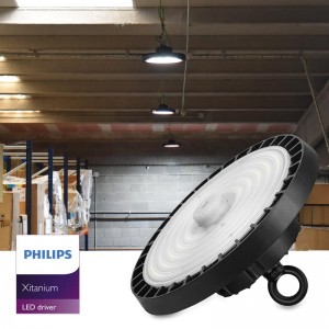 Campana LED con sensore di movimento 200W - Driver PHILIPS - IP65