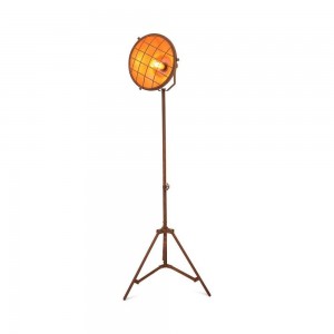 Lampada da terra vintage con treppiede Altto E27