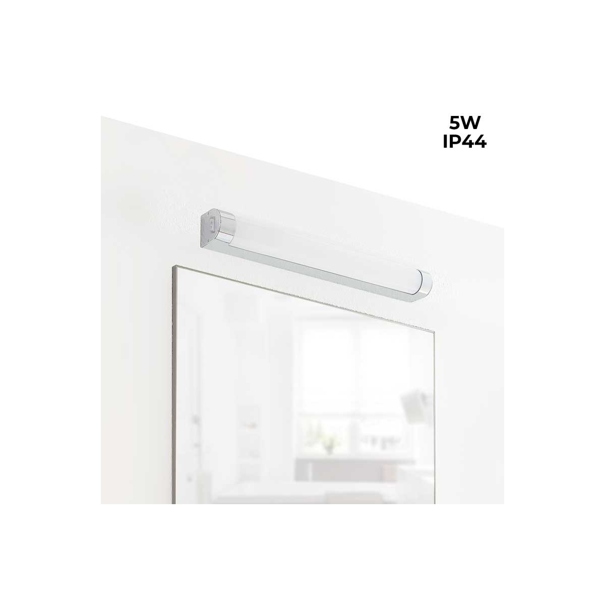 Applique da bagno LED 5W 30cm 450lm IP44