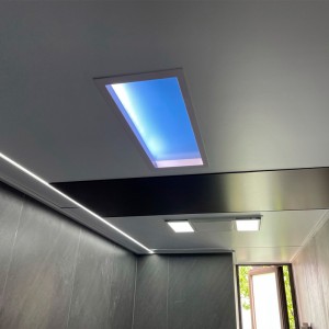 Pannello blu effetto cielo luce diurna 120W Garanzia di 5 anni