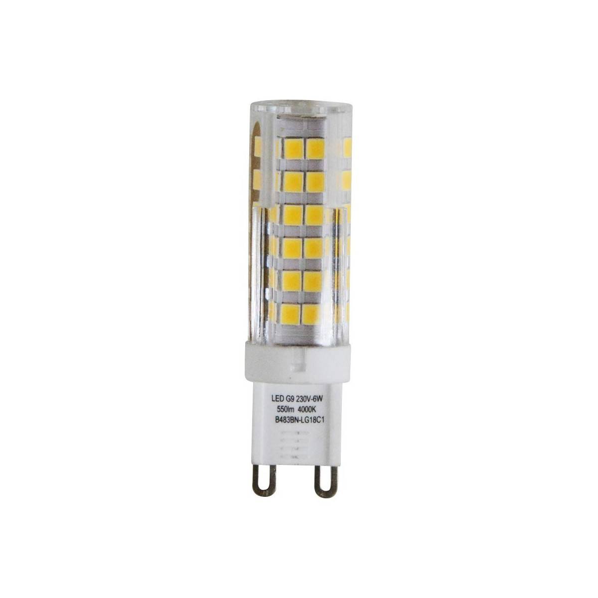 Lampadina cilindrica LED G9 6W SMD2835