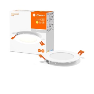 Downlight LED LEDVANCE Slim - Gamma ESSENTIAL - 8W - 3000K - Taglio Ø 105mm