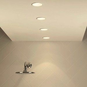 Downlight LED da incasso a tenuta stagna - IP65 - 15W - Taglio Ø 145-160mm