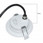 Downlight LED da incasso a tenuta stagna - IP65 - 8W - Taglio Ø 80-95mm