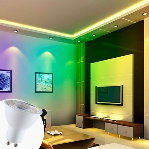 Lampadina intelligente LED WIFI GU10 - RGBW + CCT - 5W