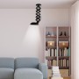 Lampada da soffitto estensibile vintage - E27