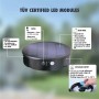 Bolardo solar LED "FELICE 800" 73cm con sensor PIR - 3 modos de funcionamiento - CCT