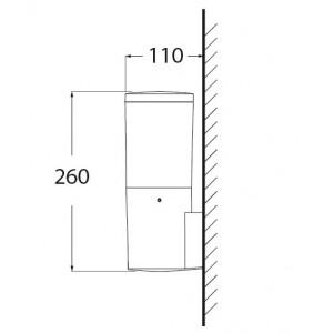 Applique da parete FUMAGALLI "AMELIA WALL" - E27 - IP55