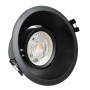 Anello circolare per lampadina GU10 / MR16 - Taglio Ø85 mm - UGR basso