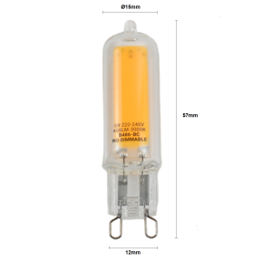 Lampadina LED G9 - COB - 360º - 4W