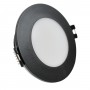 Anello circolare per lampadina GU10 / MR16 - Taglio Ø75-80 mm - IP54