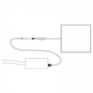 Pack 2 pannelli LED slim 60X60 cm - Driver Philips - 44W - UGR19