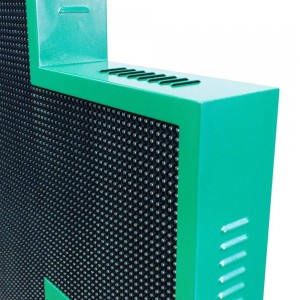 Croce LED farmacia monocolore verde programmabile P10 - Esterno - 96x96cm